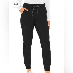 MedCouture jogger scrub pants black xs